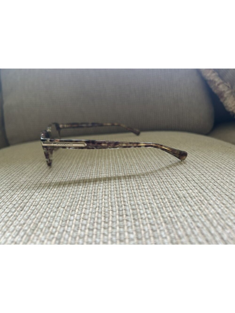 COACH Y2K frames Only Glasses NEW YORK HC6064 5287 Confetti Brown 51/17 135 Fun - Picture 6 of 16